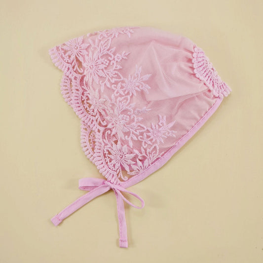 Aurelle Baby Lace Royal Cap