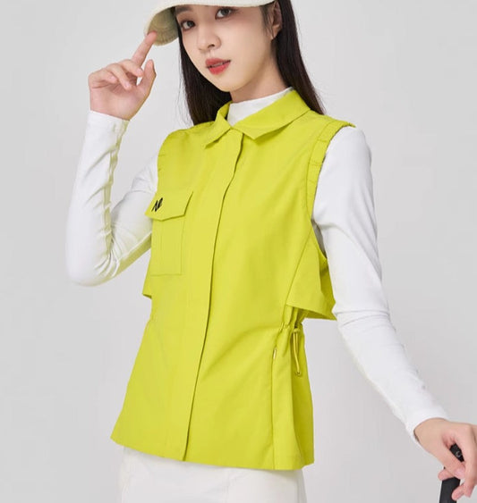 Cambrie Sculpted Waist Vest