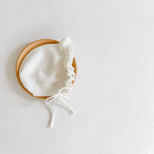 Elira Ruffled Knit Wool Hat