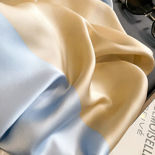 Evangeline Silk-Feel Square Scarf