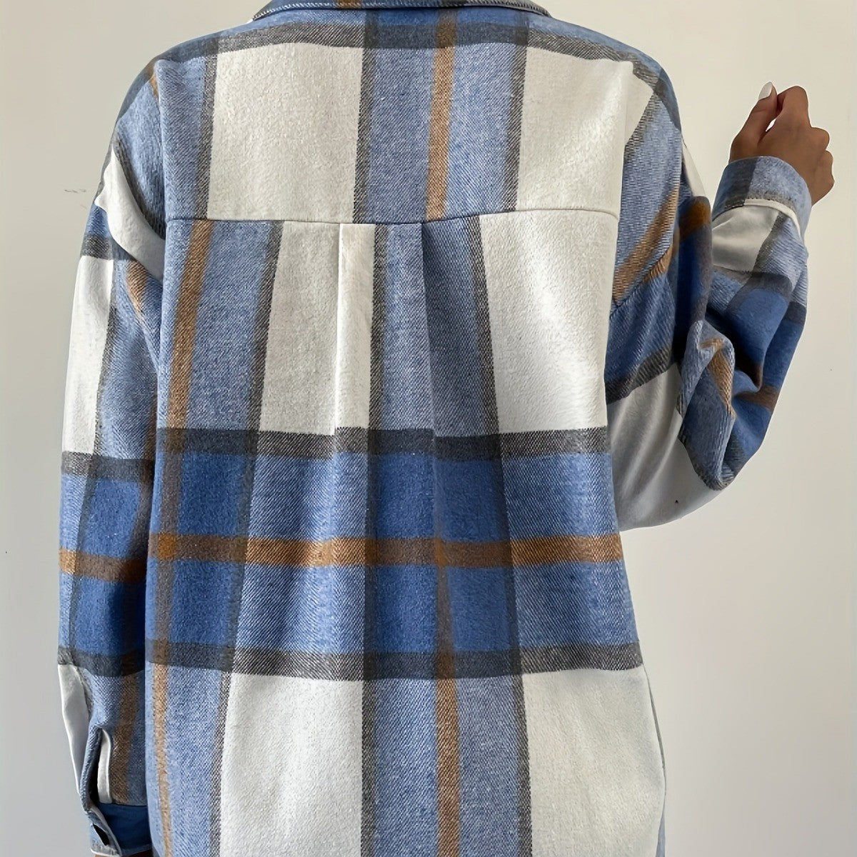 Freylen Wool Plaid Coat