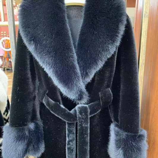 Noctara Luxe Faux Fur Coat