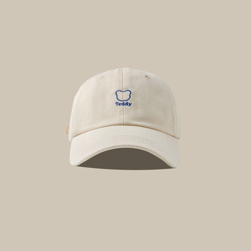 Amelie Bear Embroidered Cap