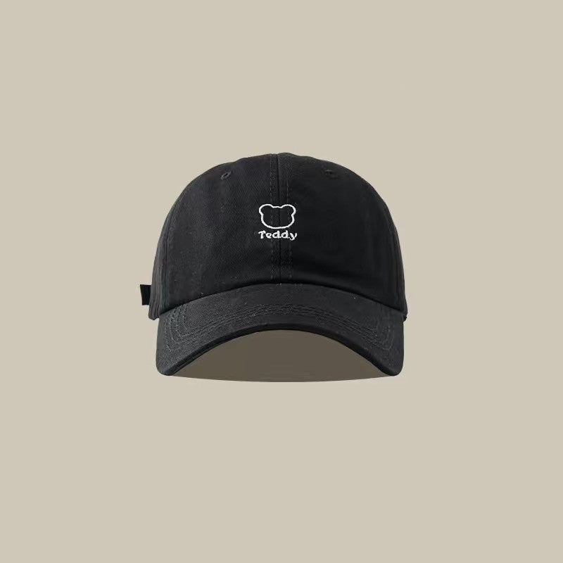 Amelie Bear Embroidered Cap