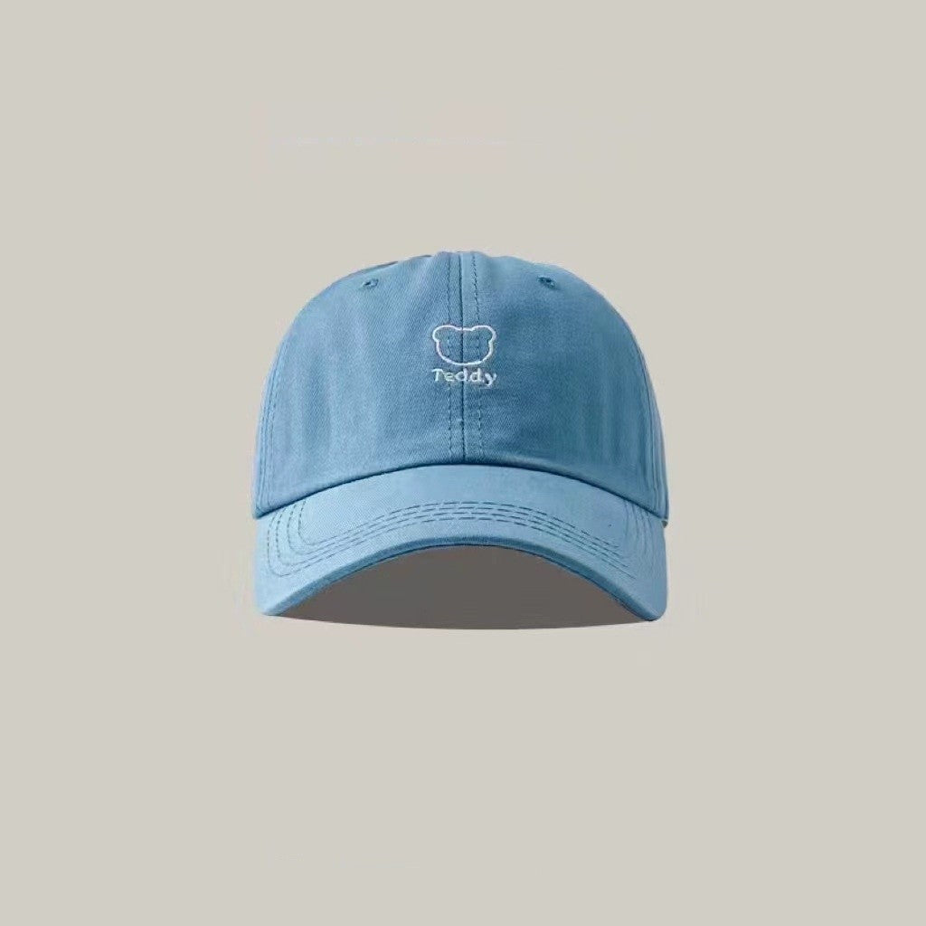 Amelie Bear Embroidered Cap