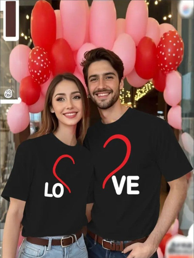 Amour Festive Couple Tee