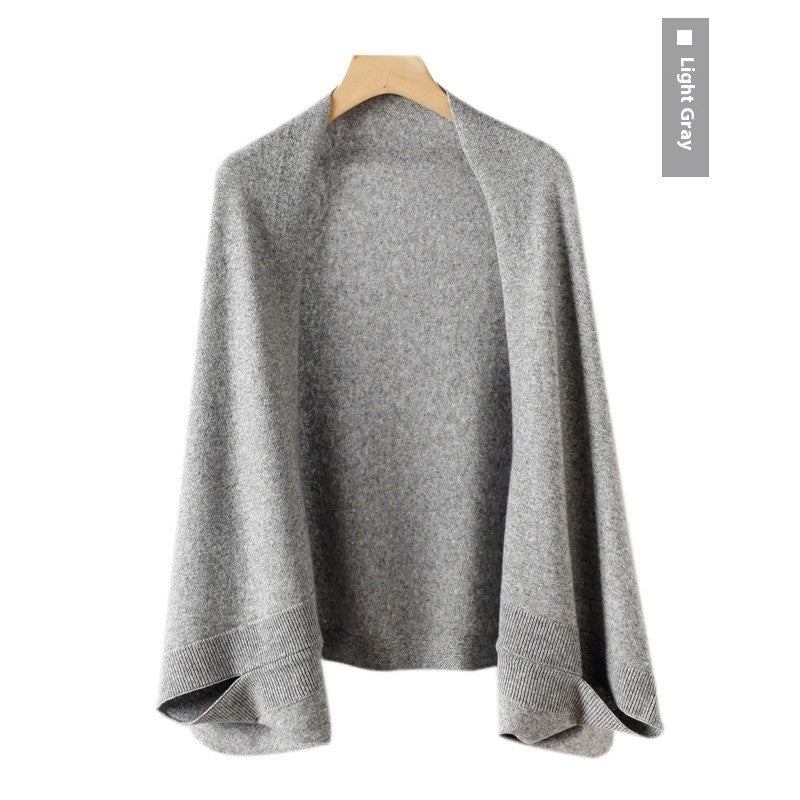 Aria Luxe Cashmere Shawl Cape