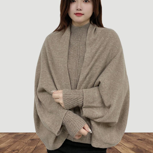 Aria Luxe Cashmere Shawl Cape
