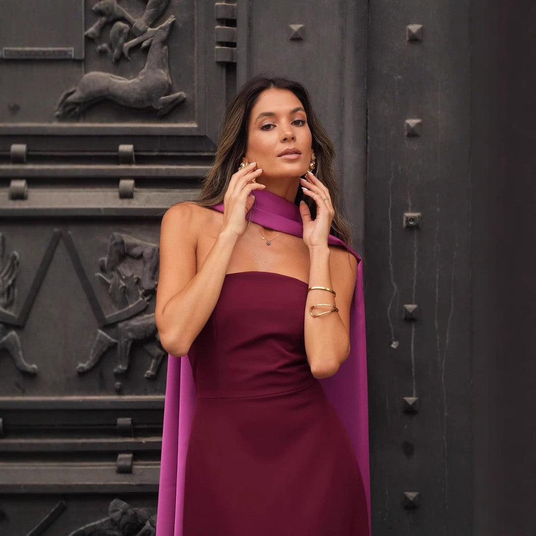 Caelina Contour Midi Dress