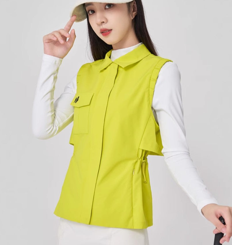 Cambrie Sculpted Waist Vest