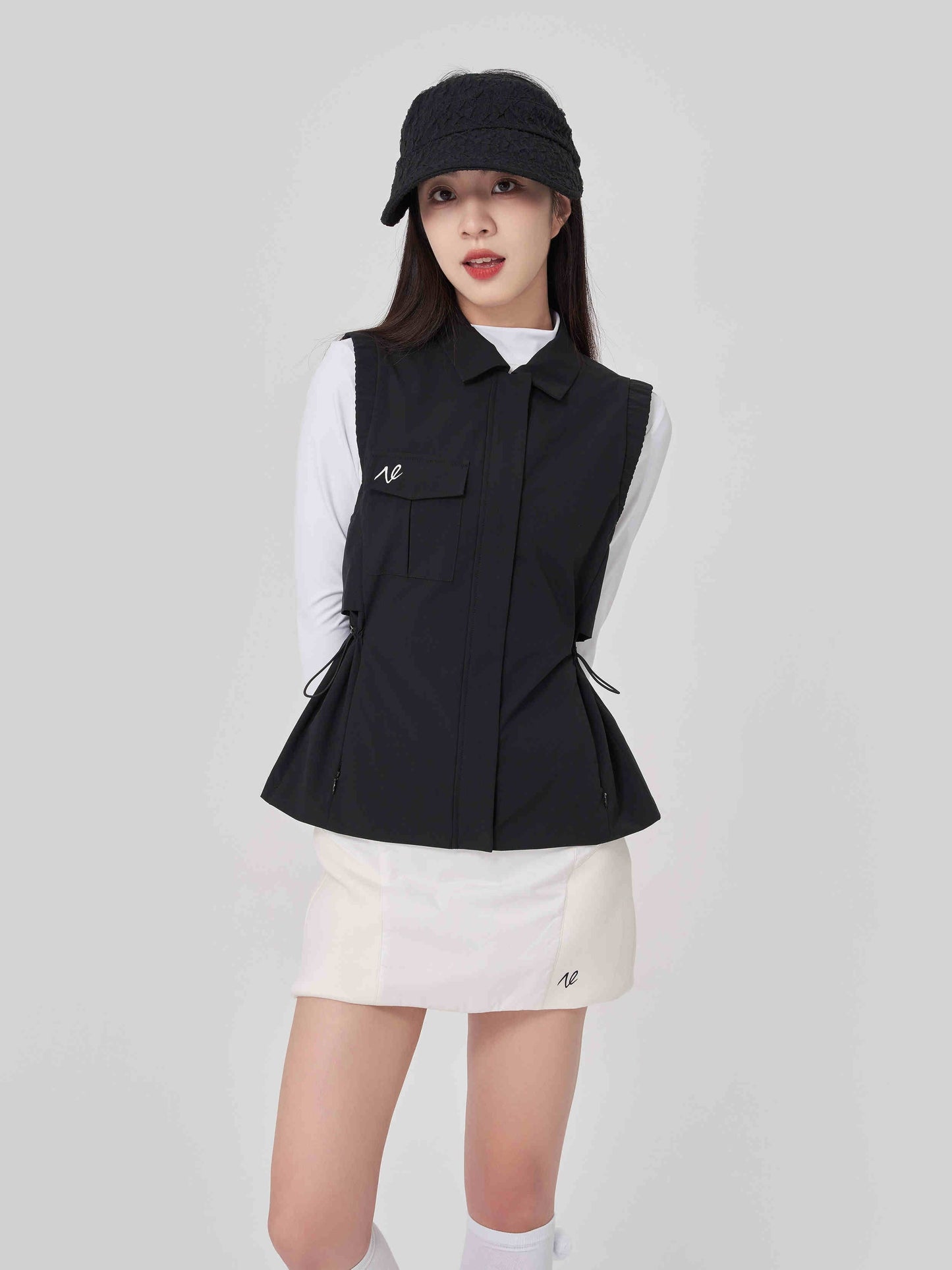 Cambrie Sculpted Waist Vest