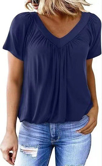 Celina V-Neck Casual Tee