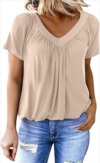 Celina V-Neck Casual Tee