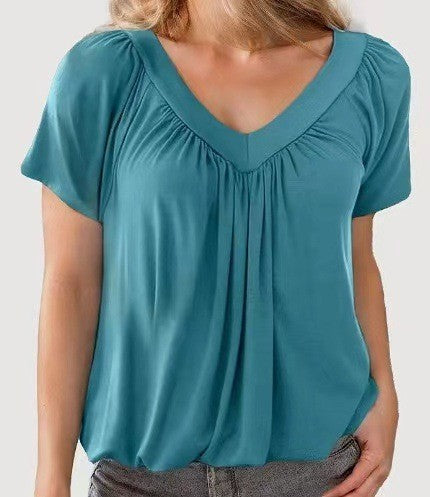Celina V-Neck Casual Tee