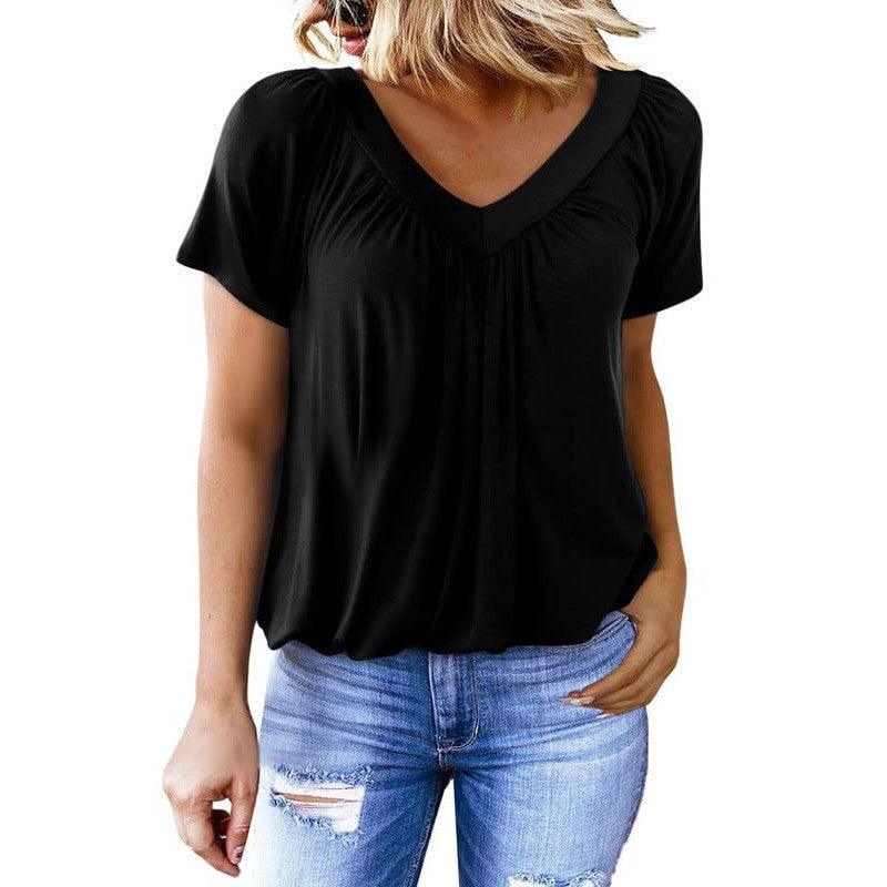 Celina V-Neck Casual Tee