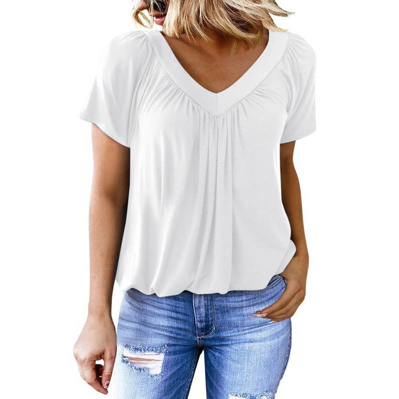 Celina V-Neck Casual Tee