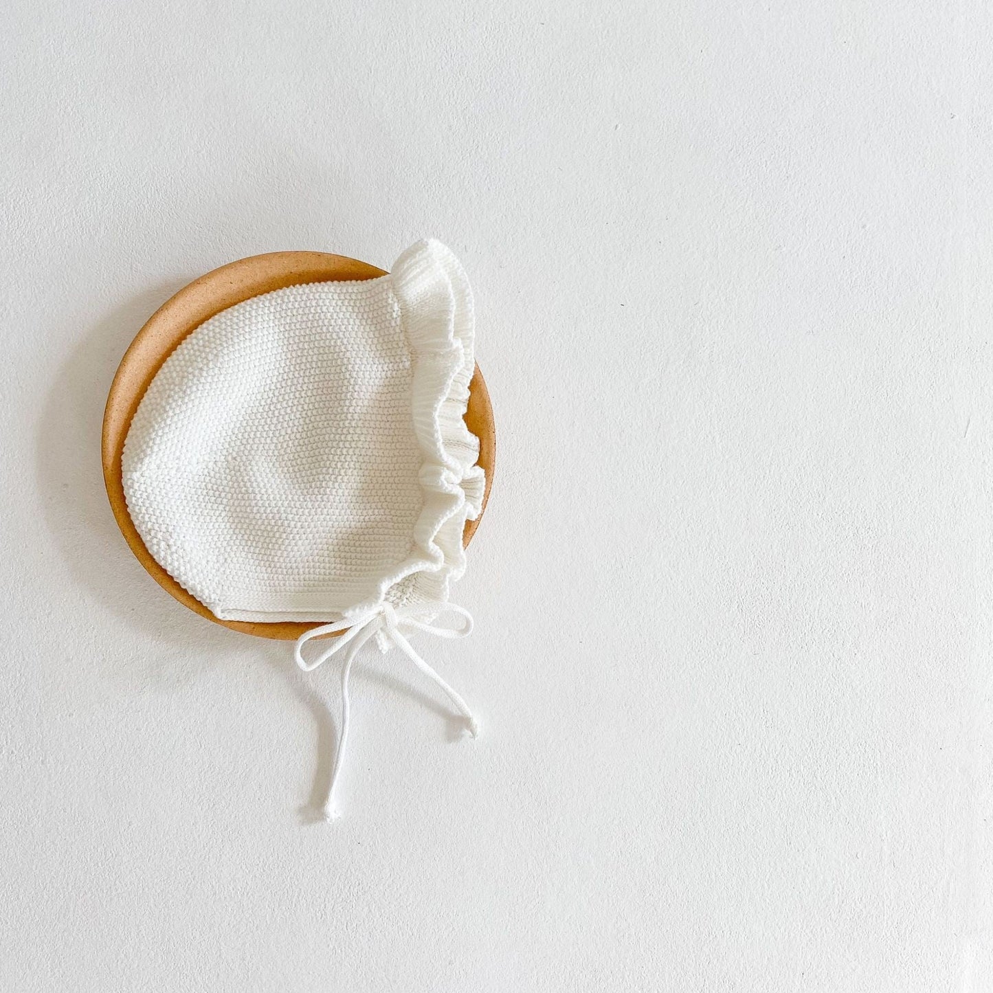 Elira Ruffled Knit Wool Hat