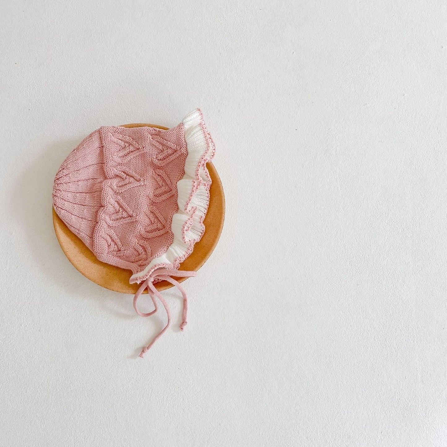 Elira Ruffled Knit Wool Hat