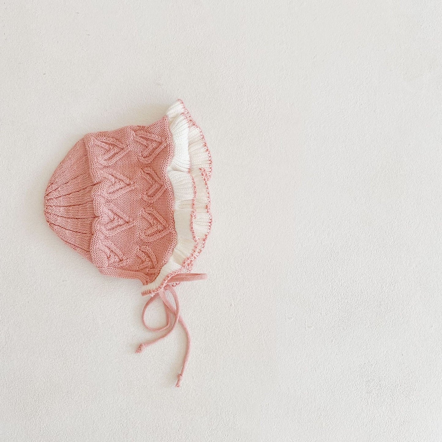 Elira Ruffled Knit Wool Hat