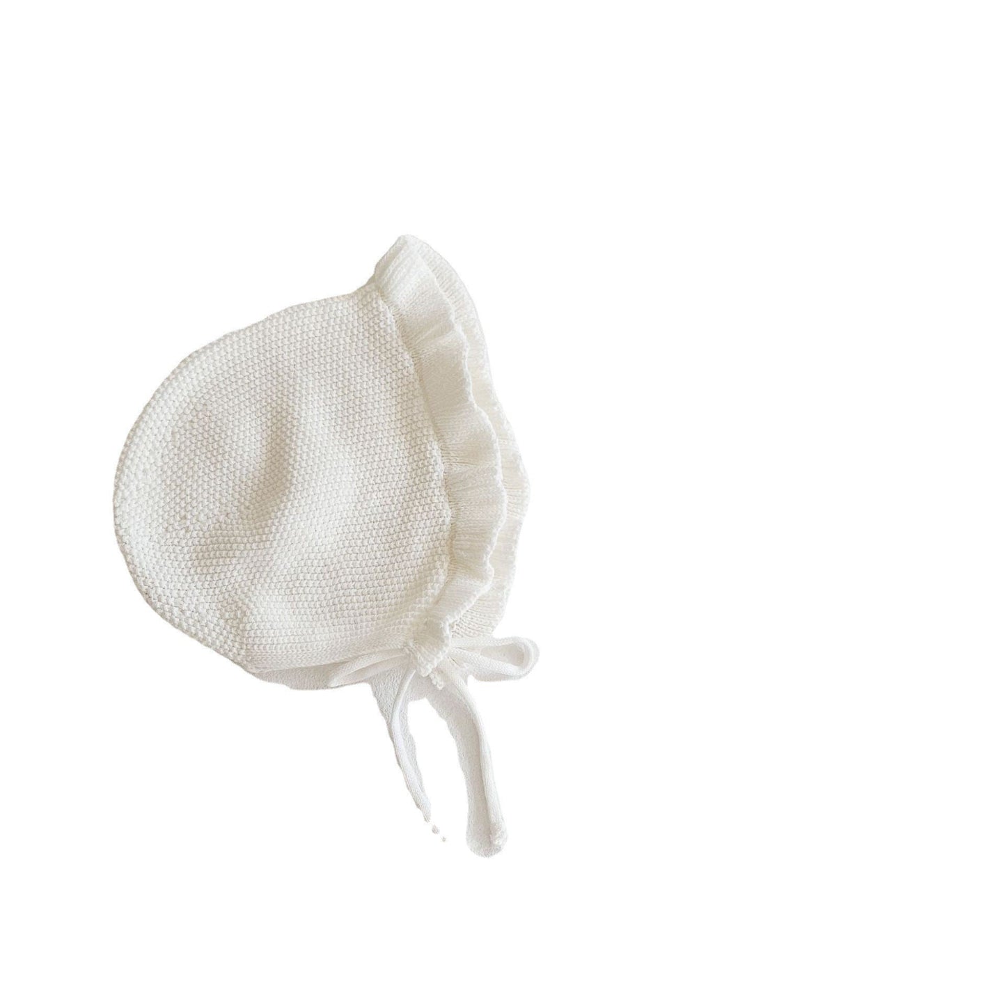 Elira Ruffled Knit Wool Hat