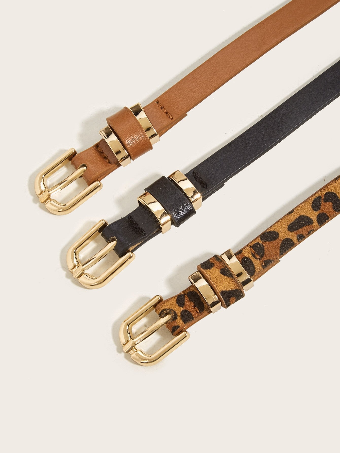 Elodie Slim Pin Buckle Belt