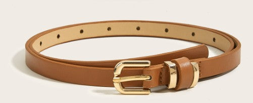 Elodie Slim Pin Buckle Belt