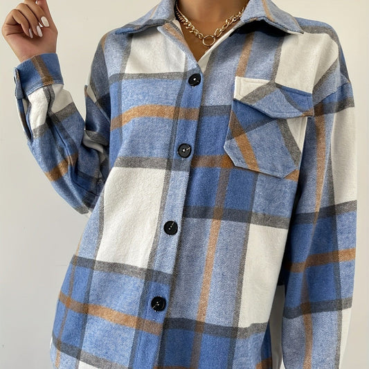 Freylen Wool Plaid Coat