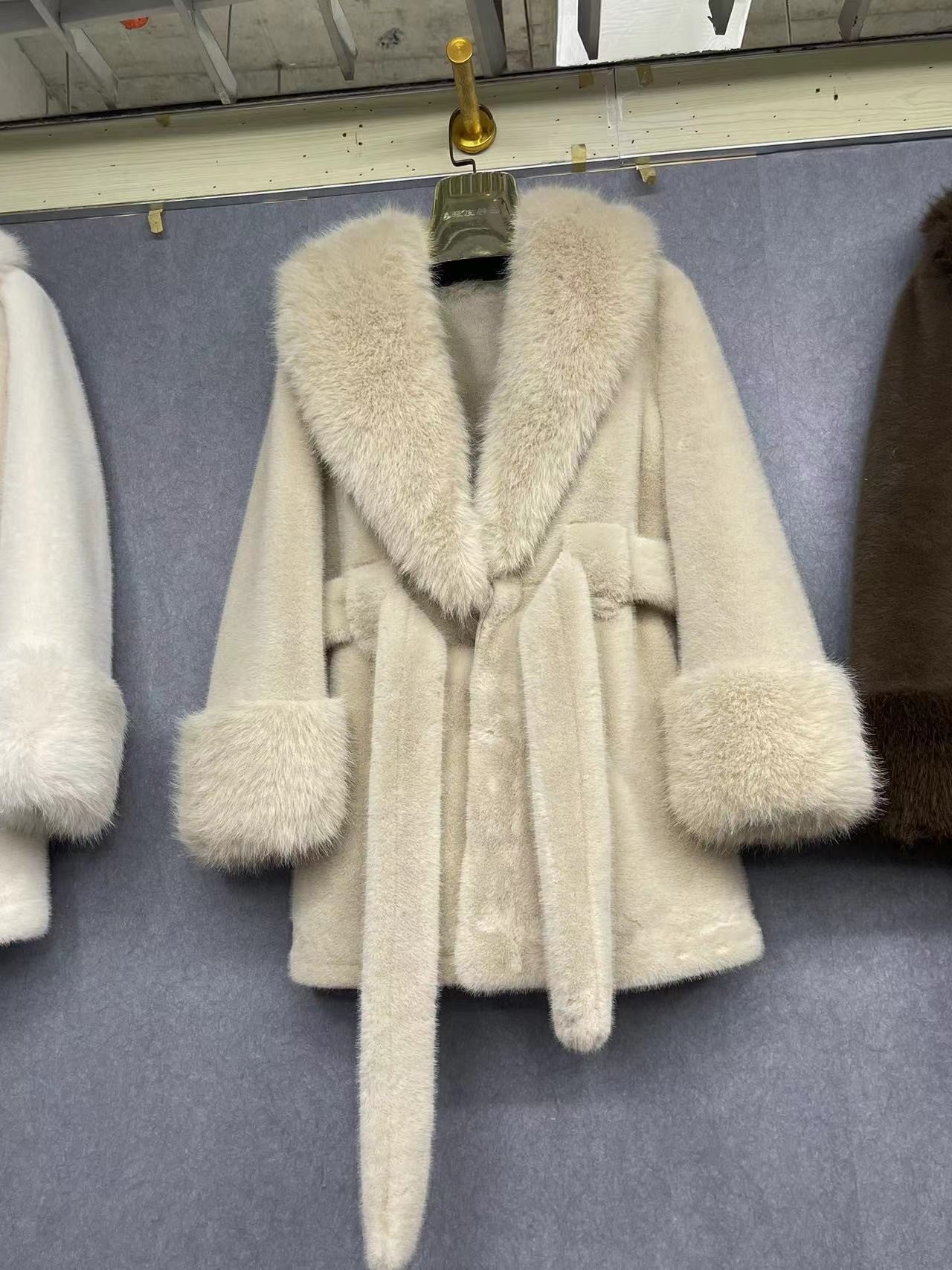 Noctara Luxe Faux Fur Coat