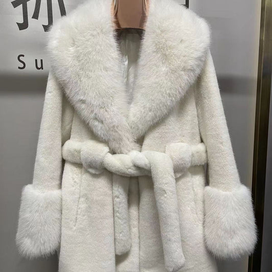 Noctara Luxe Faux Fur Coat