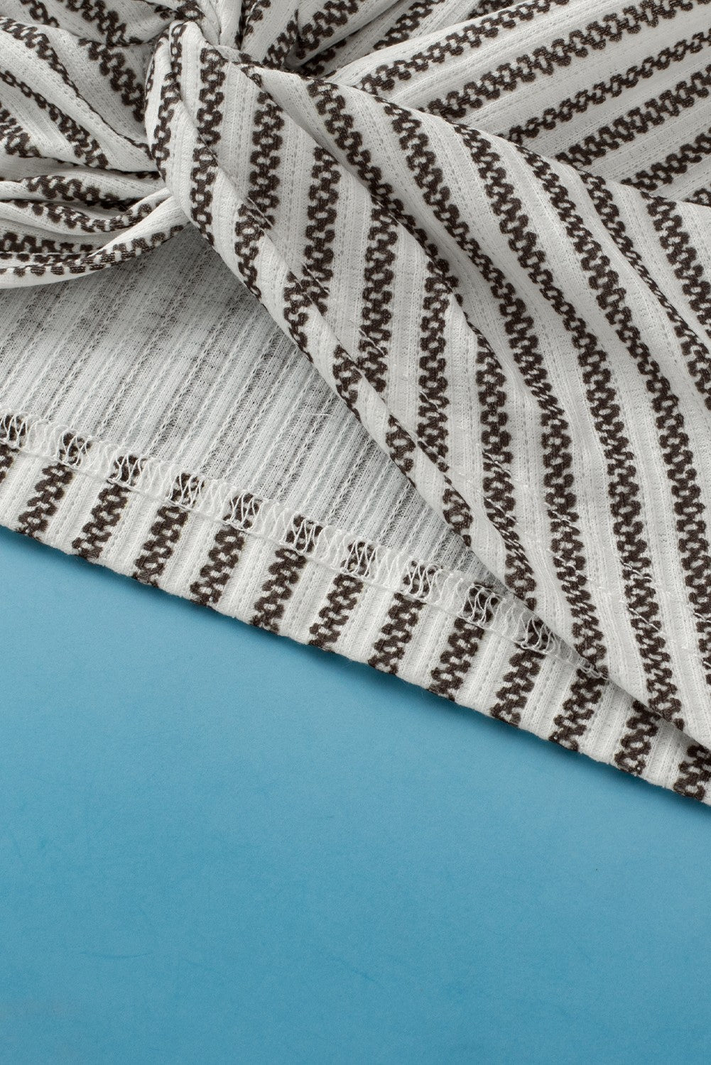 Noelle Striped Cutout Vest