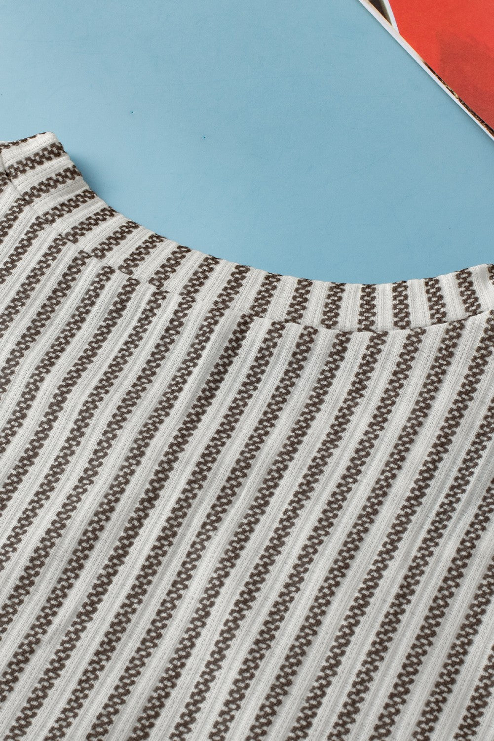 Noelle Striped Cutout Vest