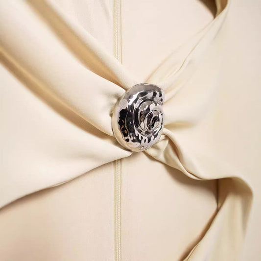 Orlena Split Sheath Gown