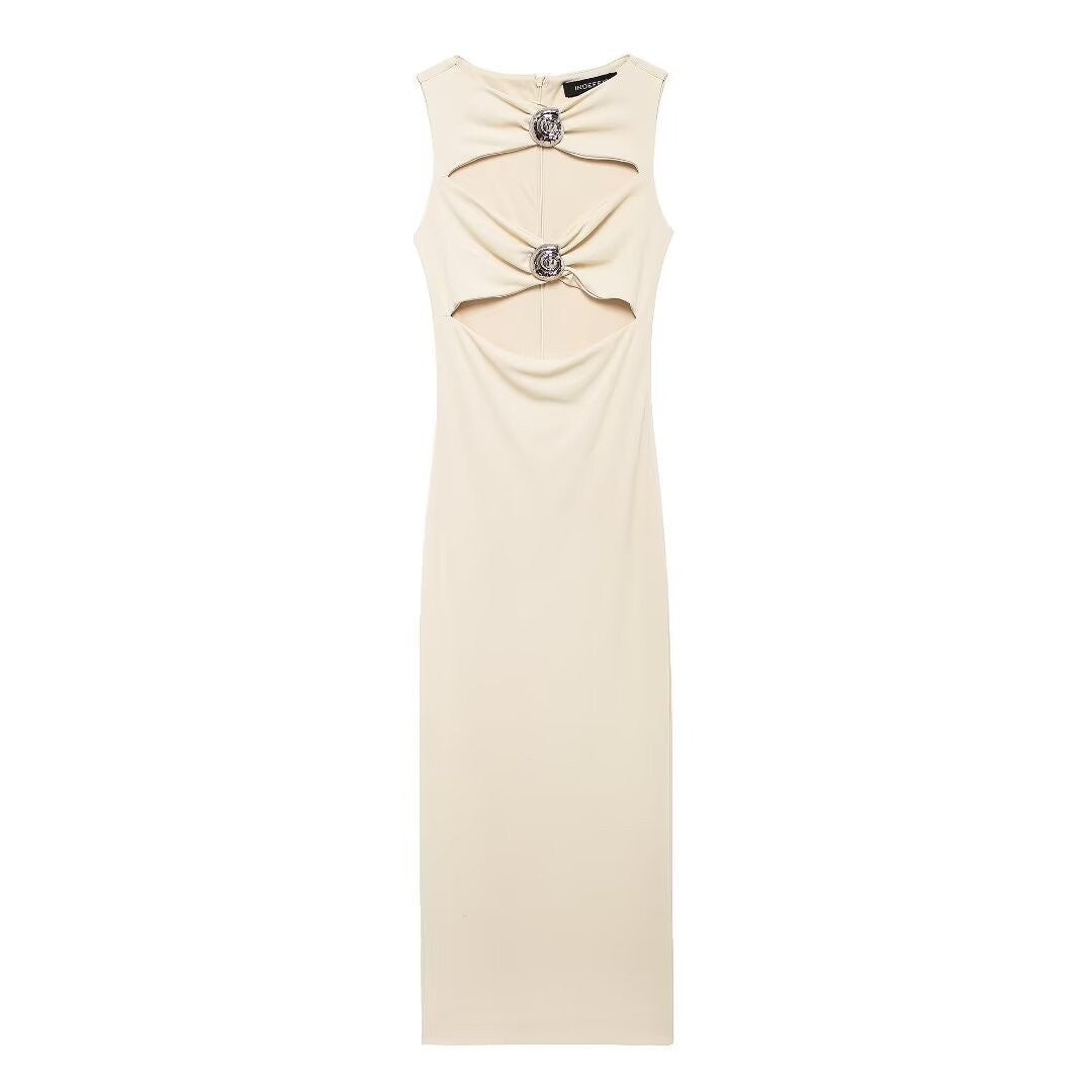 Orlena Split Sheath Gown