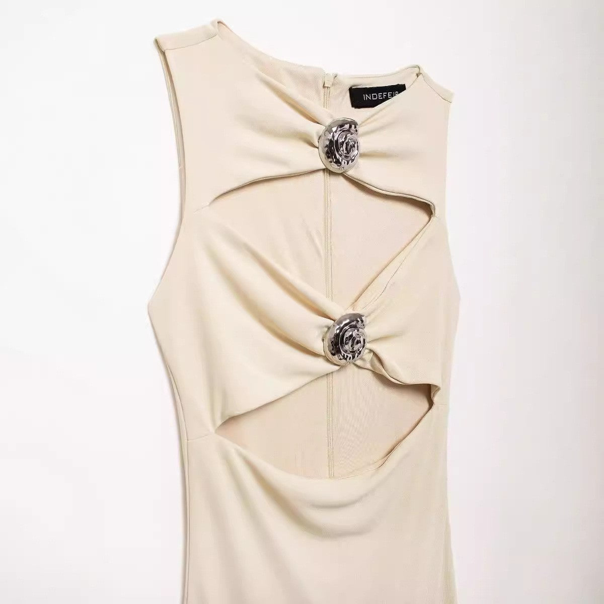 Orlena Split Sheath Gown