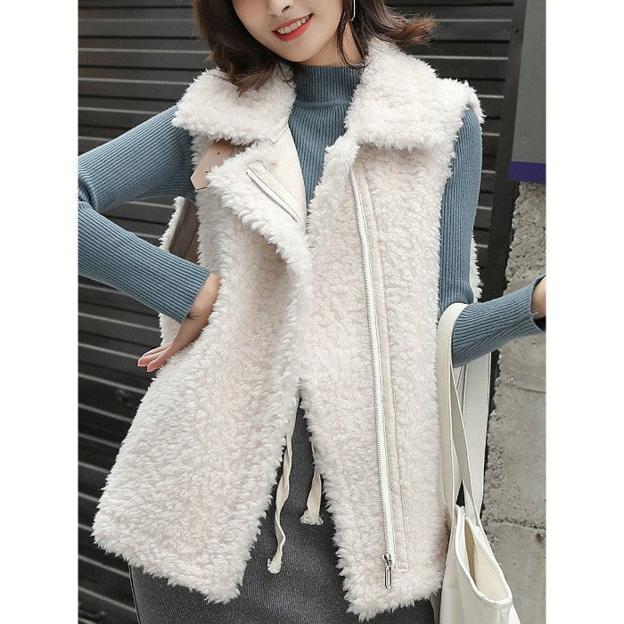 Serene Lambswool Plush Vest