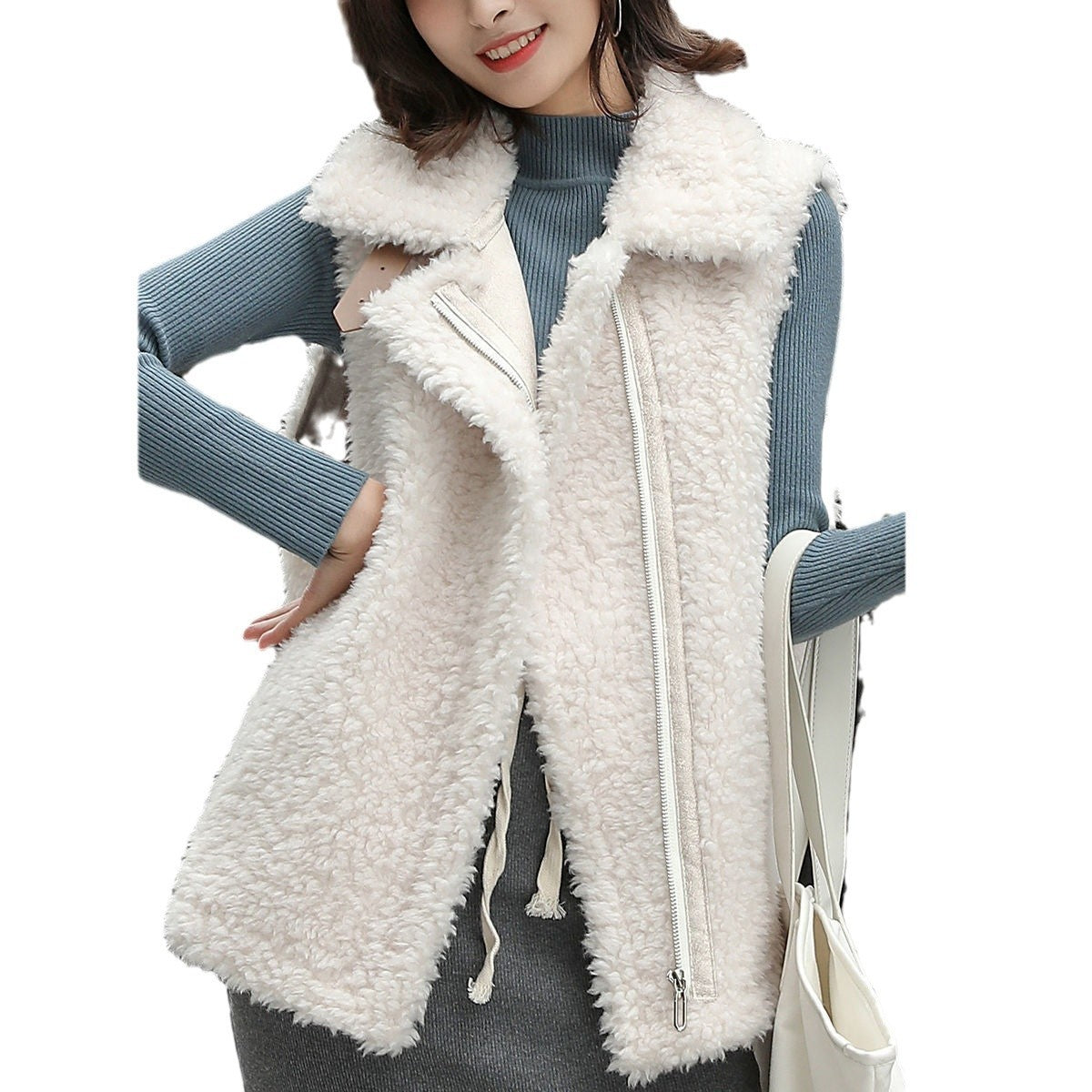 Serene Lambswool Plush Vest