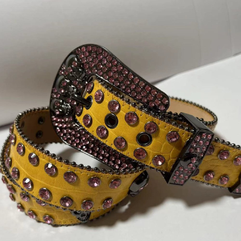 Sylara Retro Denim Belt