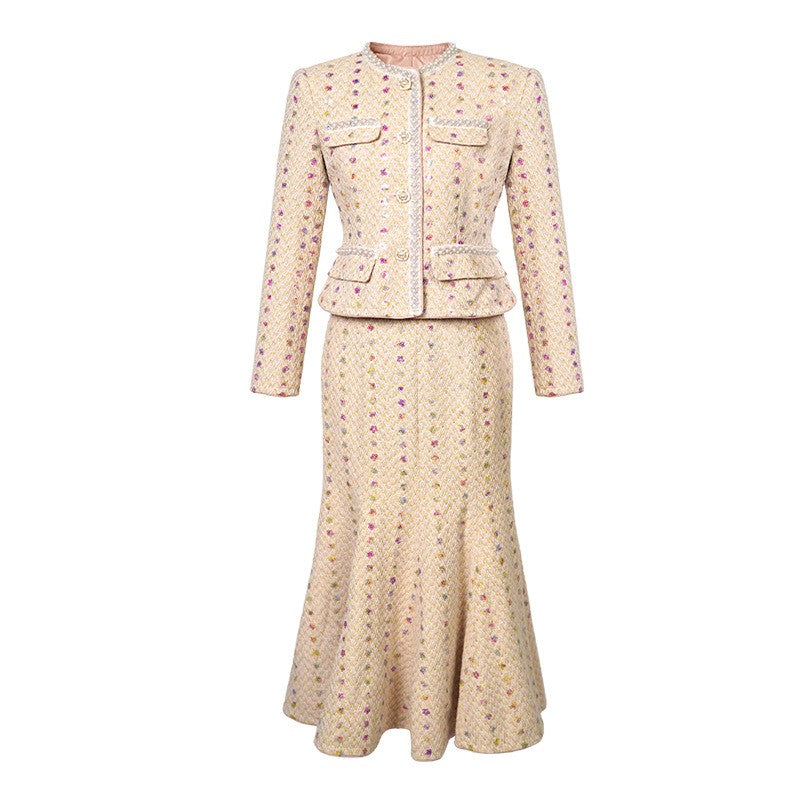 Virelle Tweed Fishtail Set