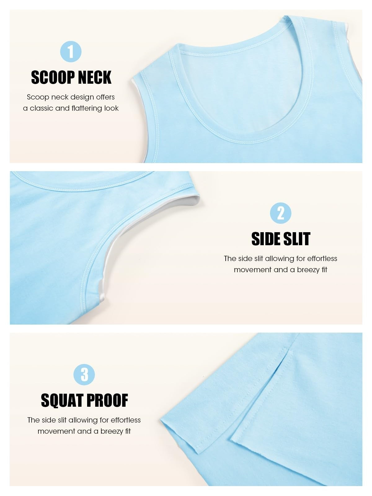 Zaya Loose-Fit Workout Tank